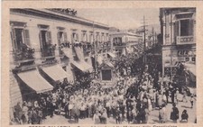 REGGIO CALABRIA: Scesa del quadro della madonna della Consolazione   1935