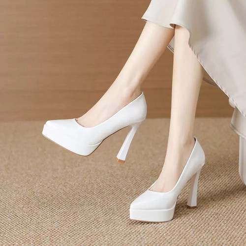 Decolte bianche con plateau - decolte,