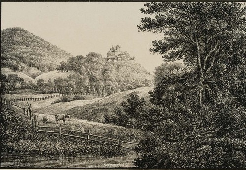 Paesaggio idilliaco - , di