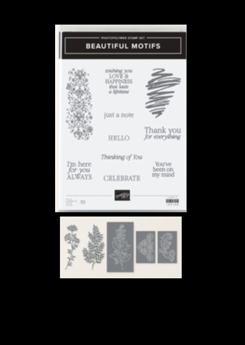 Stampin bellissimo set di - set,