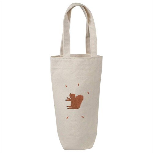 Squirrel blustery day - on, a