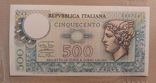 Banconota 500 lire 1974 - da,