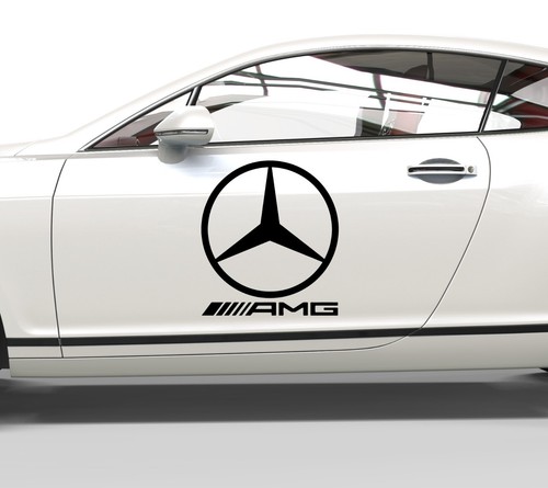 Adesivo logo mercedes benz - logo,