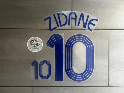 Flocage zidane maillot - flocage, #10