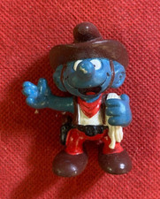 PUFFO COWBOY + LAZO CAPPELLO , PEYO (1981) cod. 20122 Hong Kong SMURF SCHLUMPF