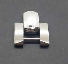 MAGLIA BRACCIALE EBERHARD 41021 AQUADATE LADY mm14 SATINATA/LUCIDA ORIGINALE NEW