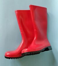 Spirale Stivali da pioggia Unisex Rosso lucido - Numero 37