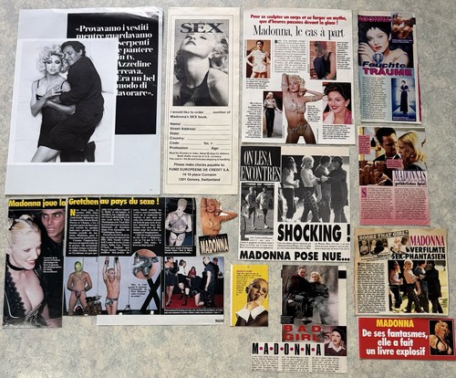 Madonna collection clippings - collection,