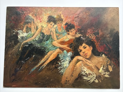 Quadro impressionista donne - quadro,