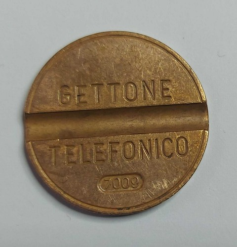 Gettone telefonico senza segno - gettone,