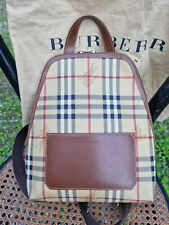 Zainetto originale BURBERRY in Pelle, piccolo - Backpack usato ottime condizioni