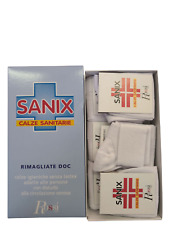 Rossi calze Calza Donna Sanitaria Igienica 100% Cotone Senza lastex 6 paia italy