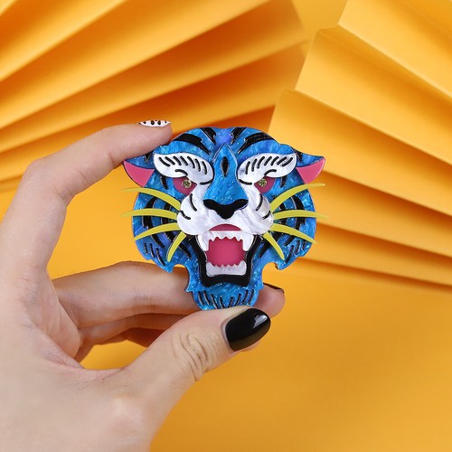 Spilla distintivo - , tigre