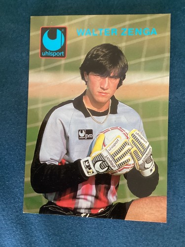 Cartolina calcio walter zenga - calcio,