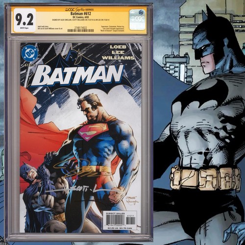 Cgc batman 612 firmato - cgc, #612