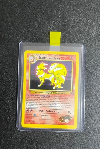 Brock ninetales gym - brock's,