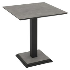 Tavolo Quadrato Grigio Cemento