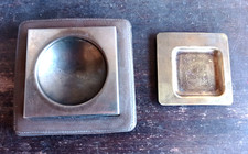 VINTAGE POSACENERE ACCIAIO E