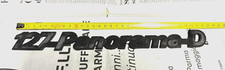Stemma logo fregio per portellone auto d'epoca @ Fiat 127 Panorama Diesel