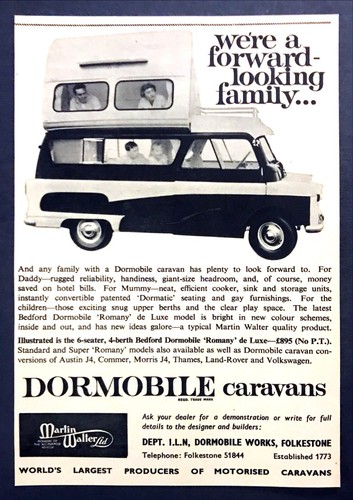 1962 british bedford - 1962, dormobile