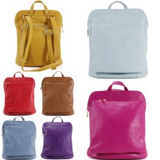 Zaino medio unisex vera pelle