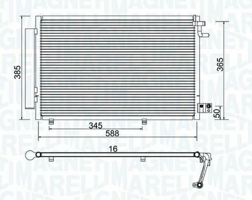 Condensatore radiatore aria - radiatore,