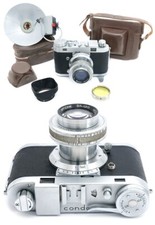 Officine Galileo Condor II italian camera Leica copy made in Italy  rare set