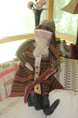 Bambola primitiva babbo natale - primitiva,