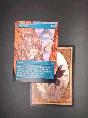 Mtg intuition magic card - -,