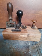 5 vecchi timbri ferroviari