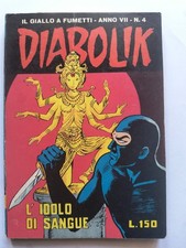 DIABOLIK N. 4 SETTIMO (VII) ANNO (1968) - ED. ASTORINA