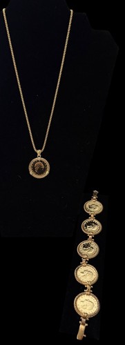 Set collana maglia argento