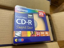 CD-R MEMOREX 25 Cool Colors