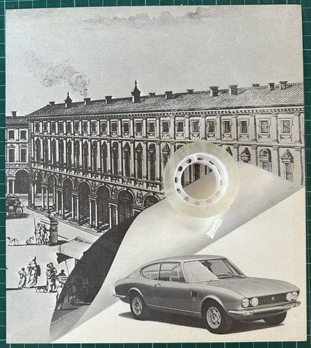 Rara pubblicita fiat dino - rara,