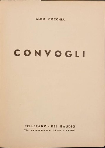 Cocchia aldo convogli - cocchia, aldo.