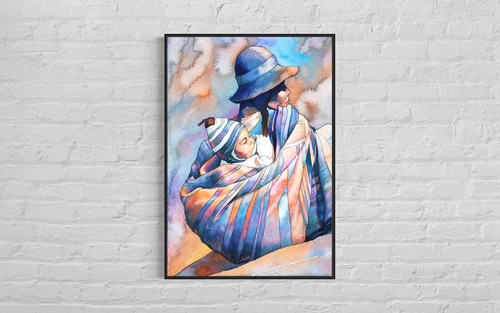 Watercolor painting