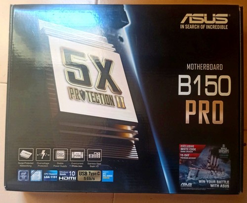 Motherboard lga 1151 asus b150 - asus,