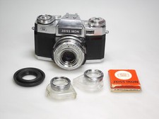 Zeiss Ikon Contaflex + Carl Zeiss Tessar 2,8 / 50 mm + SET Proxar