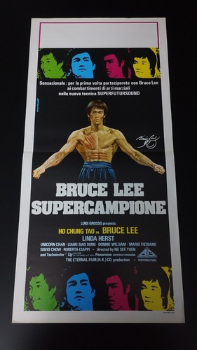 Locandina originale bruce - locandina,
