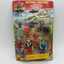 Maschera esclusiva M.A.S.K 1988 Matt Trakker + Jaques LaFleur Europa