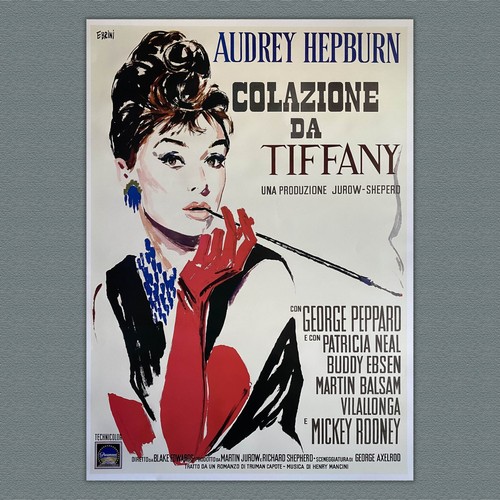 Poster colazione tiffany - poster,