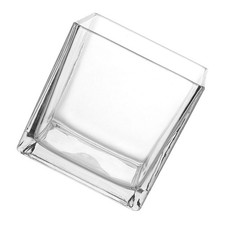 Vaso Quadrato in Vetrp Per