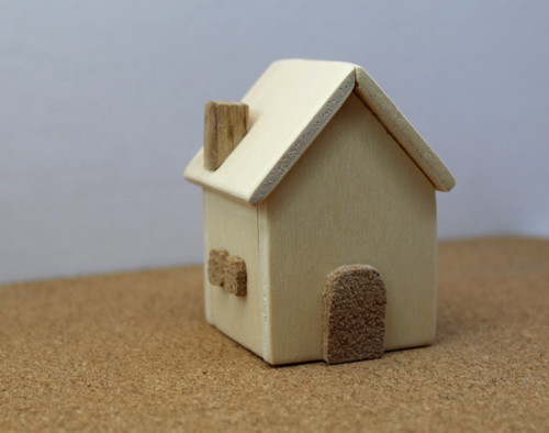 Casetta per presepe - legno, e