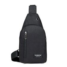 Borsa A Tracolla Uomo Casual Monospalla Alla Moda (Colore NERO). ZAINO FASHION