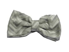 Papillon uomo grigio perla