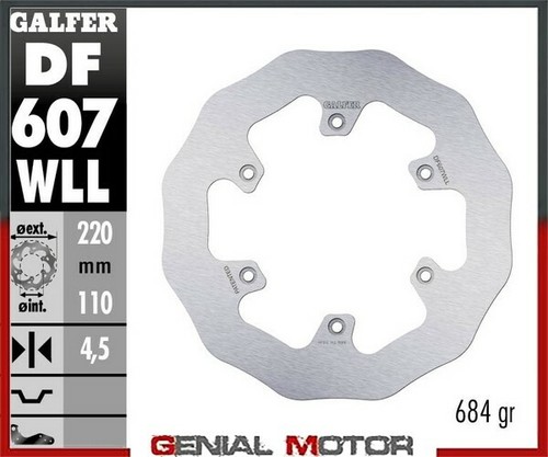 Galfer disco freno posteriore - galfer,