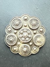 Ancienne Broche En Argent