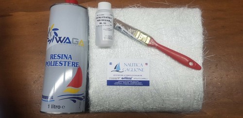 Kit vetroresina riparazione - kit,