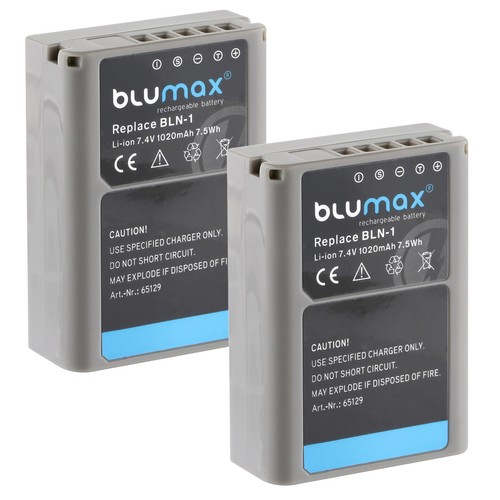 Blumax batteria per olympus - batteria,