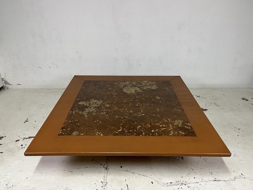 Grande tavolino salotto pelle